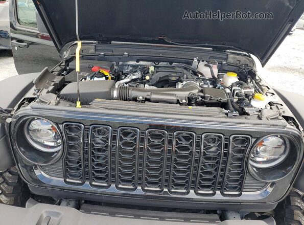 1C4PJXDG7TW171955 2026 JEEP WRANGLER Black Вид підкапотного простору