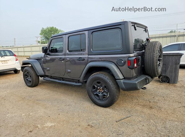 1C4PJXDG8SW618467 2025 JEEP WRANGLER Gray Задня ліва чверть