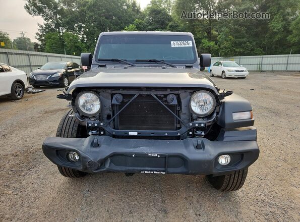 1C4PJXDG8SW618467 2025 JEEP WRANGLER Gray Вид спереду