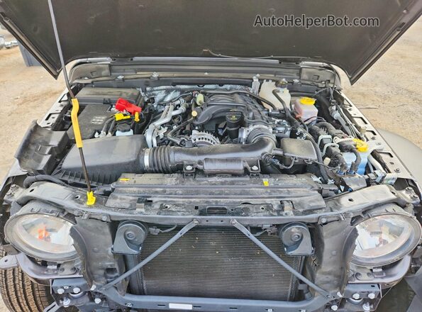 1C4PJXDG8SW618467 2025 JEEP WRANGLER Gray Вид підкапотного простору