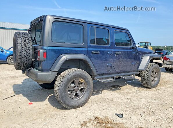 1C4PJXDG9SW535405 2025 JEEP WRANGLER Blue უკანა მარჯვენა