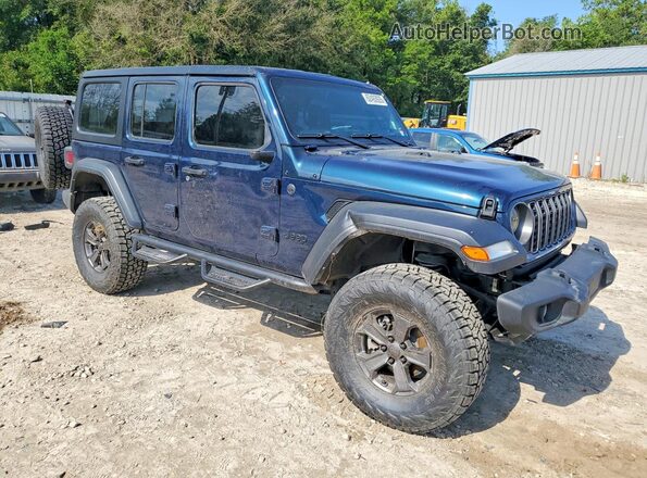 1C4PJXDG9SW535405 2025 JEEP WRANGLER Blue წინა მარჯვენა