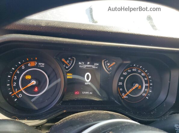 1C4PJXDG9SW535405 2025 JEEP WRANGLER Blue ხელსაწყოთა პანელის ხედი