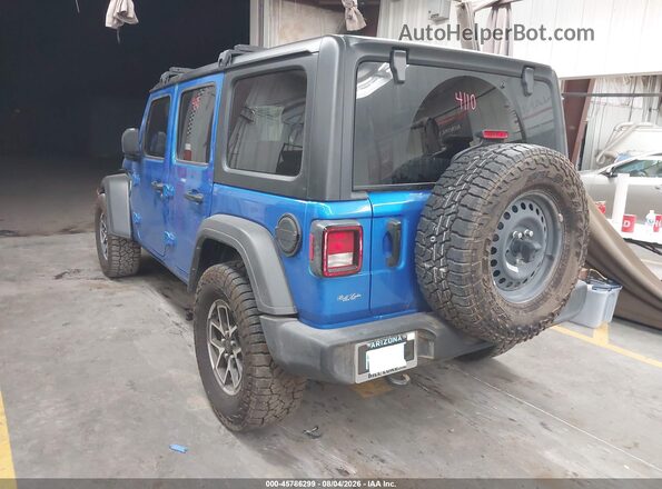 1C4PJXDG9SW619515 2025 JEEP WRANGLER Blue უკანა მარცხენა