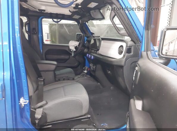 1C4PJXDG9SW619515 2025 JEEP WRANGLER Blue წინა სალონის ხედი
