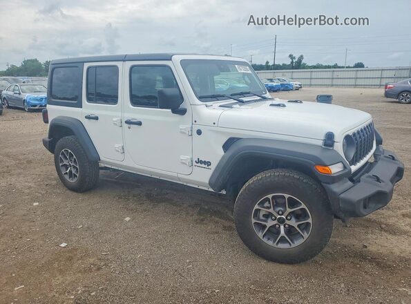 1C4PJXDG9SW619661 2025 JEEP WRANGLER Белый Передняя правая четверть