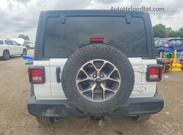 1C4PJXDG9SW619661 2025 JEEP WRANGLER Белый Вид сзади
