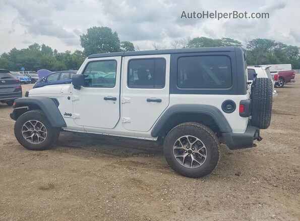 1C4PJXDG9SW619661 2025 JEEP WRANGLER Белый Задняя левая четверть