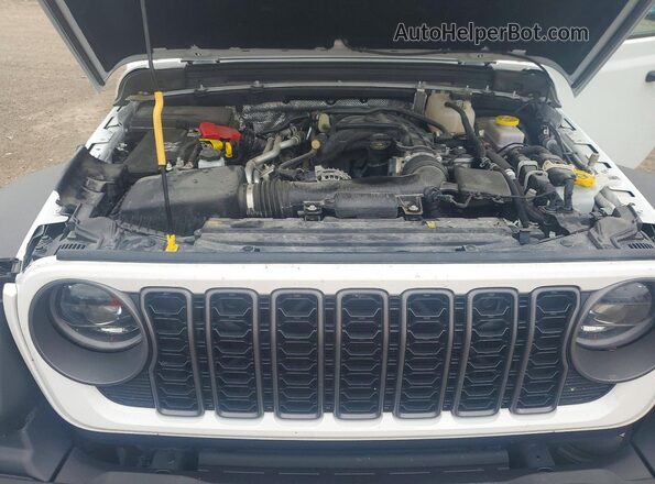 1C4PJXDG9SW619661 2025 JEEP WRANGLER Белый Вид подкапотного пространства