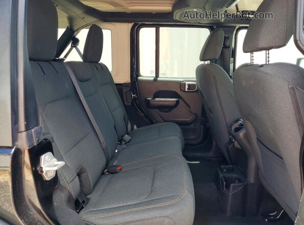 1C4PJXDN0RW214717 2024 JEEP WRANGLER Black Rear interior view