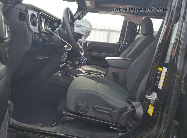 1C4PJXDN1RW364108 2024 JEEP WRANGLER Black Front interior view