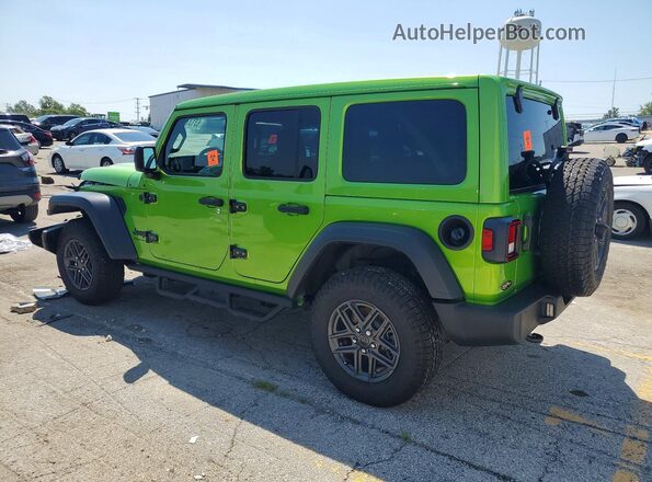 1C4PJXDN1SW553282 2025 JEEP WRANGLER Green Հետևի ձախ