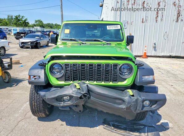1C4PJXDN1SW553282 2025 JEEP WRANGLER Green Դիմացի տեսք