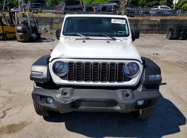1C4PJXDN1SW647453 2025 JEEP WRANGLER White წინა ხედი