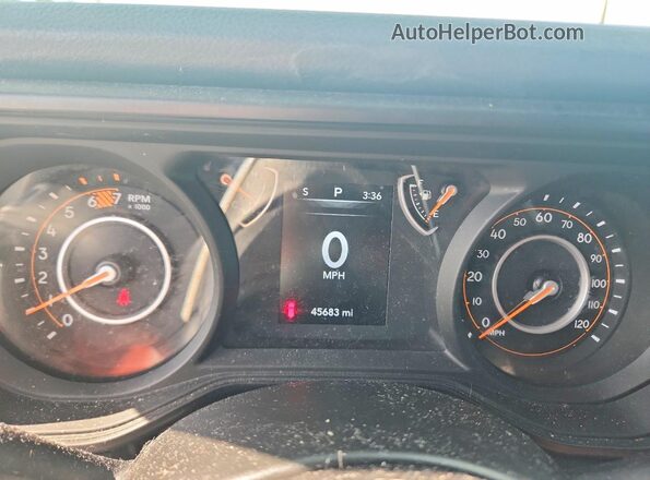 1C4PJXDN3RW157672 2024 JEEP WRANGLER Gray Vista del cuadro de instrumentos