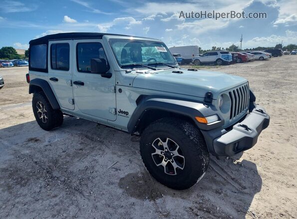 1C4PJXDN3RW157672 2024 JEEP WRANGLER Gray Delantero derecho