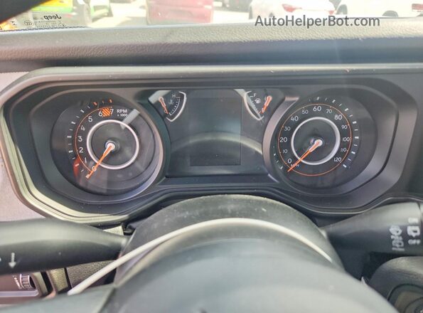 1C4PJXDN3TW167223 2026 JEEP WRANGLER Gray Vista del cuadro de instrumentos