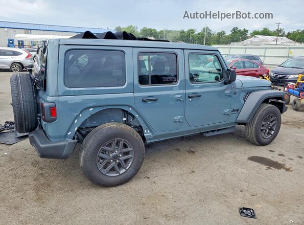 1C4PJXDN4TW201394 2026 JEEP WRANGLER Серый Задняя правая четверть