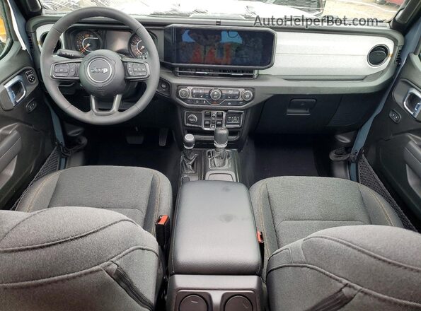 1C4PJXDN4TW201394 2026 JEEP WRANGLER Серый Вид панели приборов