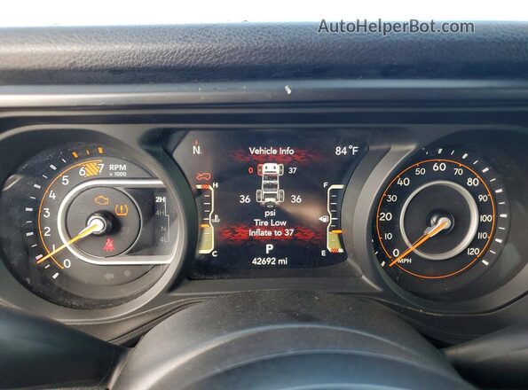 1C4PJXDN5RW159164 2024 JEEP WRANGLER Blue Widok zestawu wskaźników