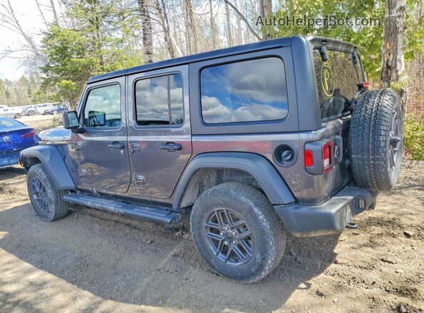 1C4PJXDN5SW627562 2025 JEEP WRANGLER Gray Trasero izquierdo