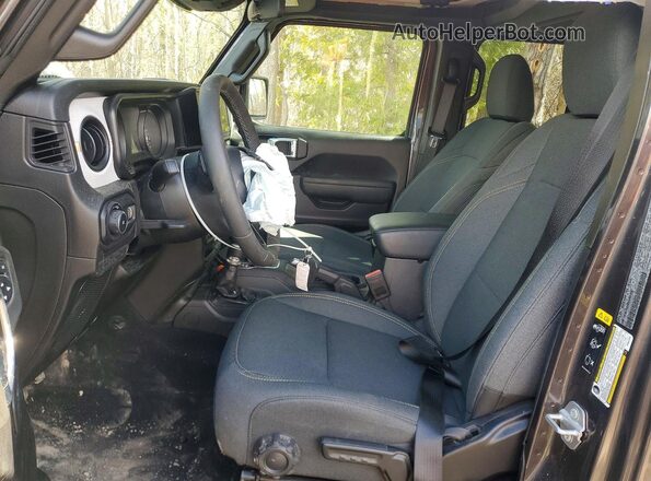 1C4PJXDN5SW627562 2025 JEEP WRANGLER Gray Vista interior delantera