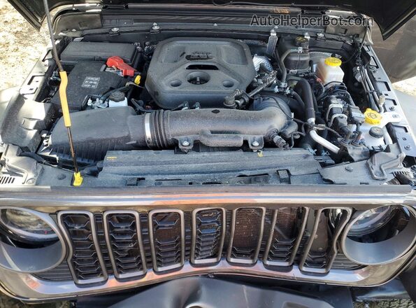 1C4PJXDN5SW627562 2025 JEEP WRANGLER Gray Vista del compartimento del motor