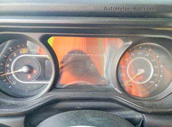 1C4PJXDN5SW627562 2025 JEEP WRANGLER Gray Vista del cuadro de instrumentos