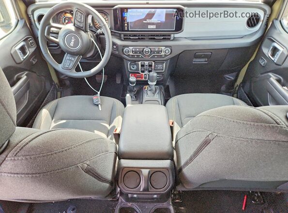1C4PJXDN6SW508824 2025 JEEP WRANGLER Зеленый Вид панели приборов