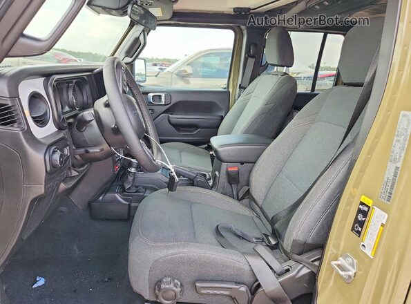 1C4PJXDN6SW508824 2025 JEEP WRANGLER Зеленый Вид салона спереди