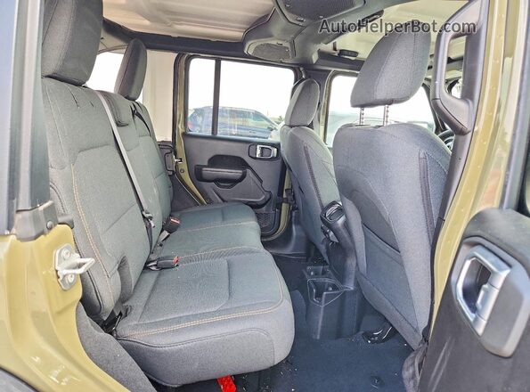 1C4PJXDN6SW508824 2025 JEEP WRANGLER Зеленый Вид задней части салона