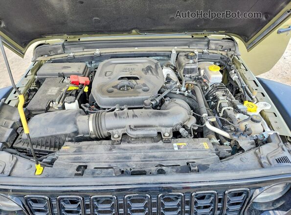 1C4PJXDN6SW508824 2025 JEEP WRANGLER Зеленый Вид подкапотного пространства