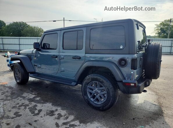 1C4PJXDN6SW539054 2025 JEEP WRANGLER Серый Задняя левая четверть