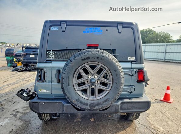 1C4PJXDN6SW539054 2025 JEEP WRANGLER Серый Вид сзади