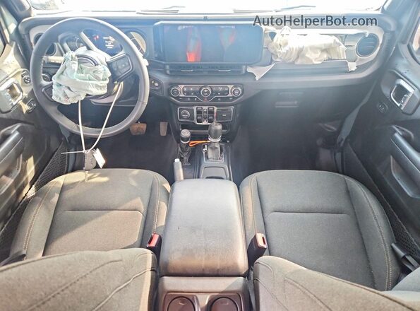 1C4PJXDN6SW539054 2025 JEEP WRANGLER Серый Вид панели приборов