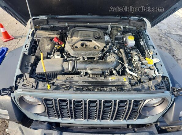 1C4PJXDN6SW539054 2025 JEEP WRANGLER Серый Вид задней части салона