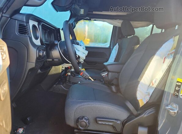 1C4PJXDN8TW223785 2026 JEEP WRANGLER Серый Вид салона спереди