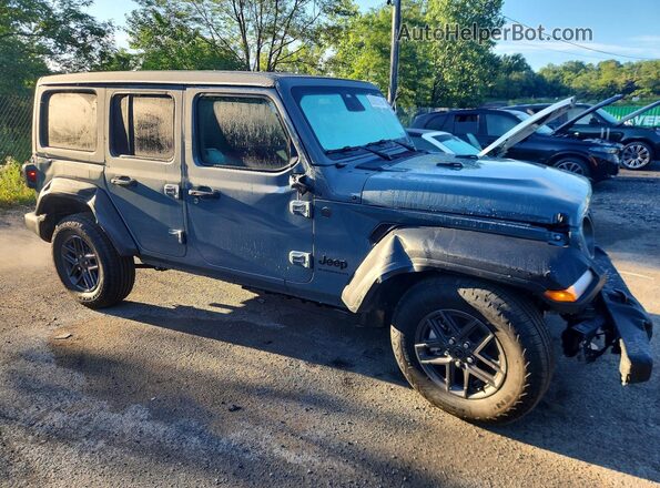 1C4PJXDN8TW223785 2026 JEEP WRANGLER Серый Передняя правая четверть