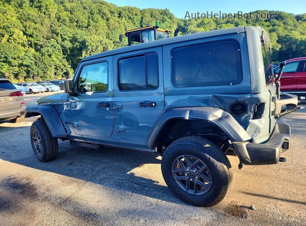 1C4PJXDN8TW223785 2026 JEEP WRANGLER Серый Задняя левая четверть
