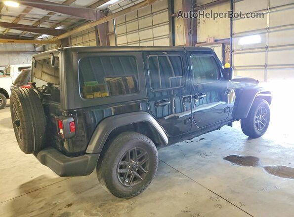 1C4PJXDN9RW107746 2024 JEEP WRANGLER Черный Задняя правая четверть