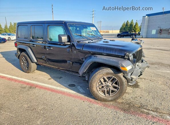 1C4PJXDN9RW179188 2024 JEEP WRANGLER Черный Передняя правая четверть