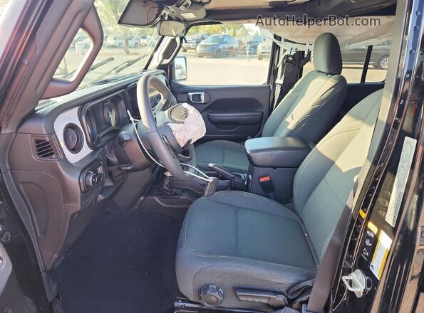1C4PJXDN9RW179188 2024 JEEP WRANGLER Черный Вид салона спереди