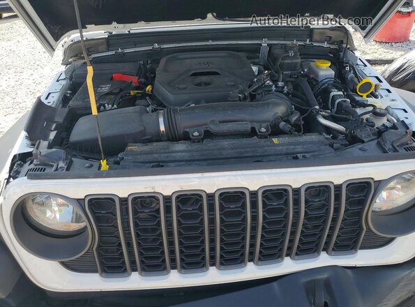 1C4PJXDN9SW539954 2025 JEEP WRANGLER White Вид задньої частини салону