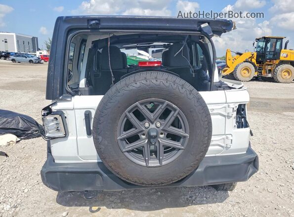 1C4PJXDN9SW539954 2025 JEEP WRANGLER White Вид ззаду