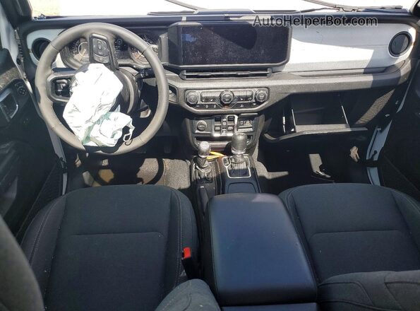 1C4PJXDN9SW539954 2025 JEEP WRANGLER White Вид панелі приладів