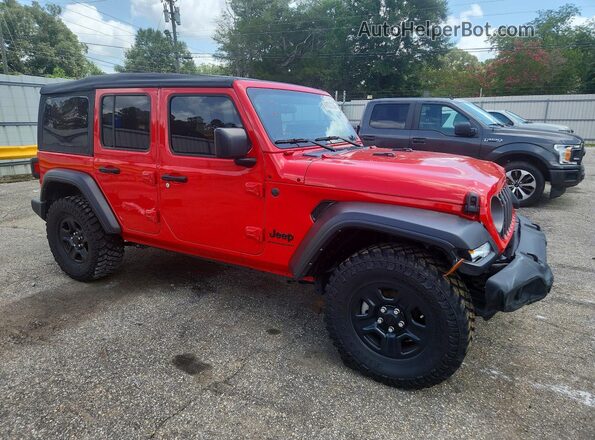 1C4PJXDN9SW581217 2025 JEEP WRANGLER Red Передня права чверть