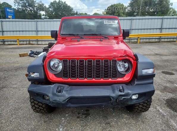 1C4PJXDN9SW581217 2025 JEEP WRANGLER Red Вид спереду
