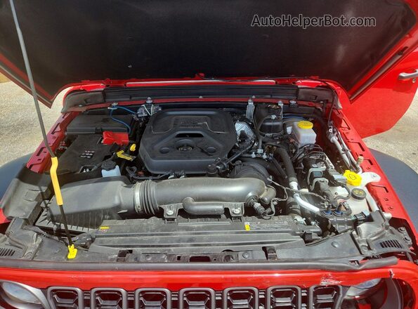 1C4PJXDN9SW581217 2025 JEEP WRANGLER Red Вид підкапотного простору
