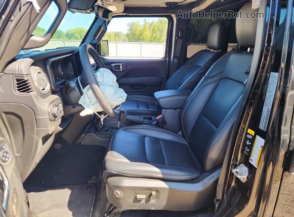 1C4PJXEG2SW635781 2025 JEEP WRANGLER Black Вид салону спереду