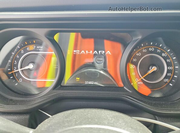 1C4PJXEG3RW239496 2024 JEEP WRANGLER Белый Вид щитка приборов